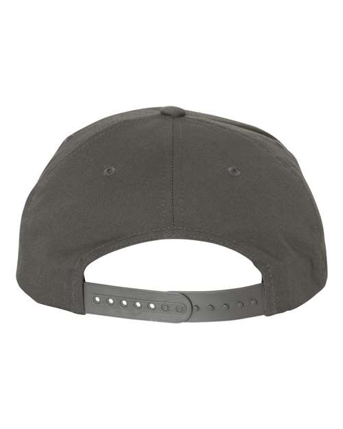 Lightly-Structured Five-Panel Snapback Cap - 6502