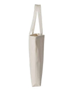 11L Canvas Tote with Contrast-Color Handles - Q4400
