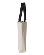 11L Canvas Tote with Contrast-Color Handles - Q4400