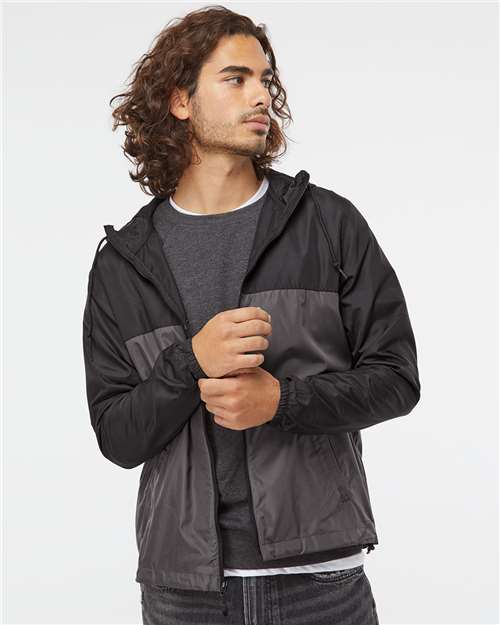 Men's Lightweight Windbreaker Full-Zip Jacket - EXP54LWZ