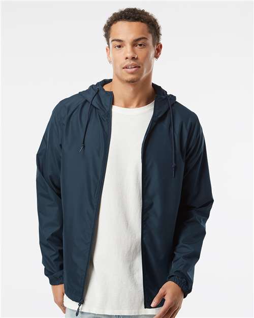 Men's Lightweight Windbreaker Full-Zip Jacket - EXP54LWZ