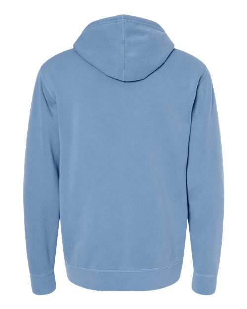 Unisex Midweight Pigment-Dyed Hooded Sweatshirt