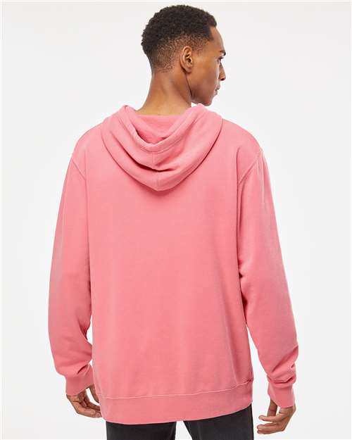 Unisex Midweight Pigment-Dyed Hooded Sweatshirt