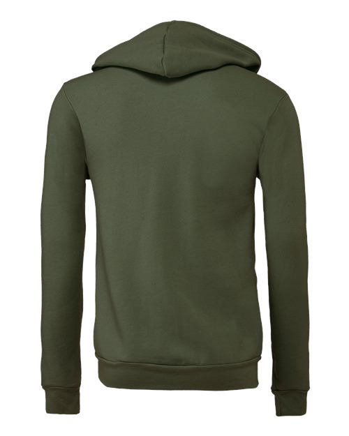 Unisex Sponge Fleece Full-Zip Hoodie Sweatshirt