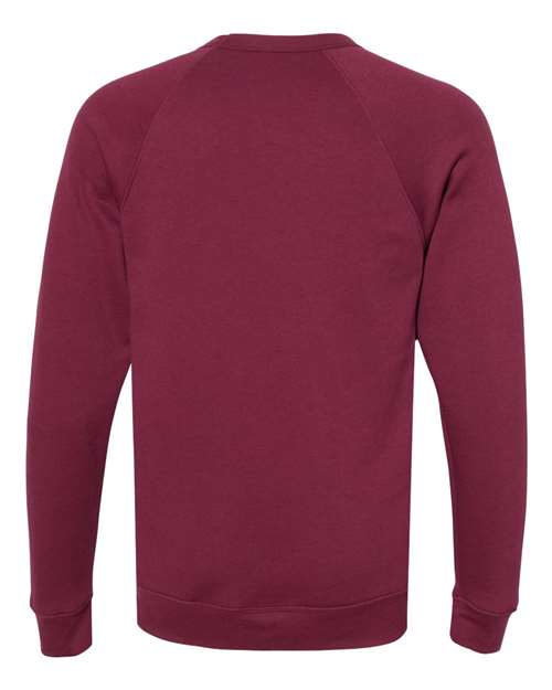 Unisex Sponge Fleece Raglan Crewneck Sweatshirt