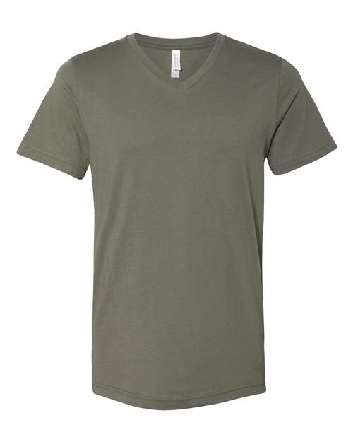 Unisex Jersey V-Neck Tee - 3005