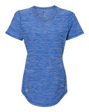 Women's Mèlange Tech V-Neck T-Shirt - A373