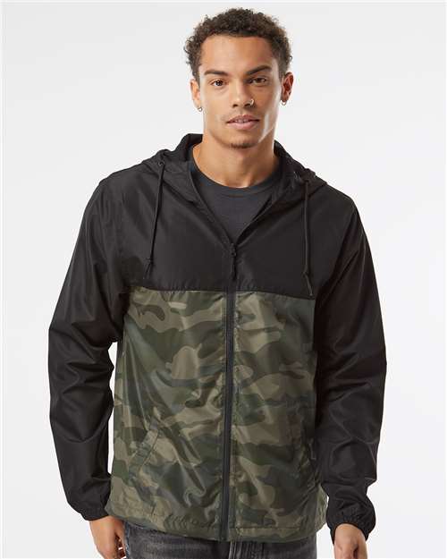 Men's Lightweight Windbreaker Full-Zip Jacket - EXP54LWZ