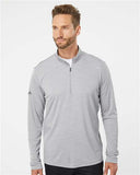 Lightweight Mélange Quarter-Zip Pullover - A475