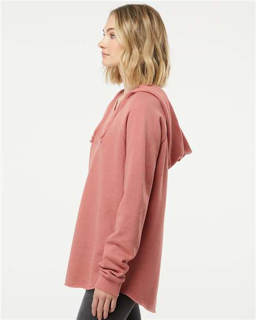 Women’s Lightweight California Wave Wash Hooded Sweatshirt - PRM2500