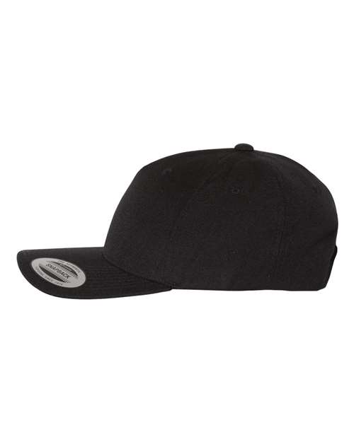 Premium Five-Panel Curved Bill Snapback Cap - 5789M