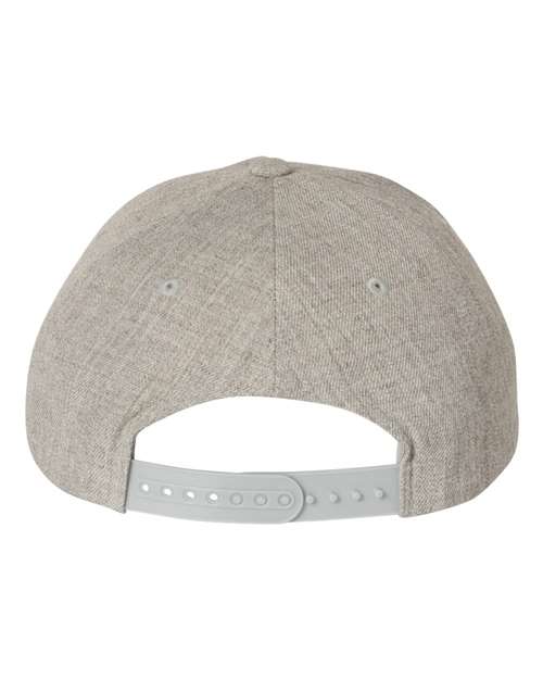 Premium Five-Panel Curved Bill Snapback Cap - 5789M