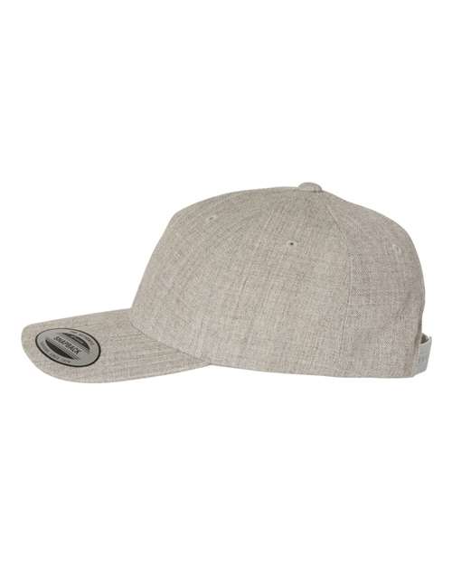 Premium Five-Panel Curved Bill Snapback Cap - 5789M