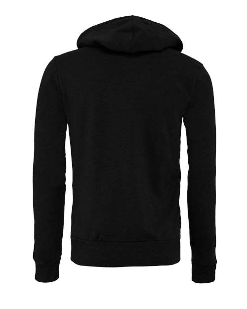 Unisex Sponge Fleece Full-Zip Hoodie Sweatshirt