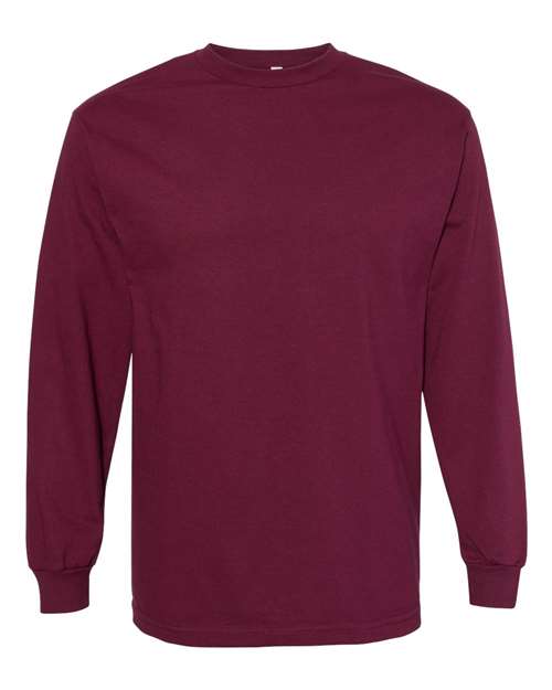 Unisex Heavyweight Cotton Long Sleeve Tee - 1304