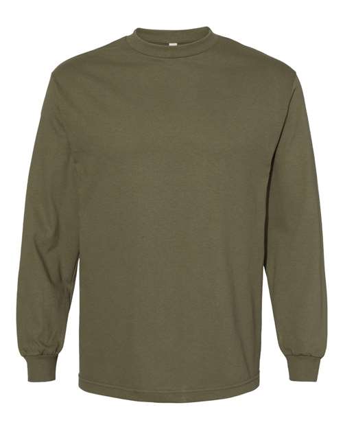 Unisex Heavyweight Cotton Long Sleeve Tee - 1304