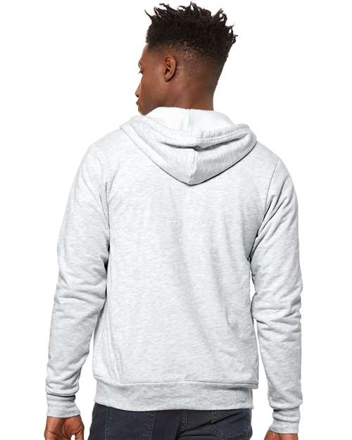 Unisex Sponge Fleece Full-Zip Hoodie Sweatshirt