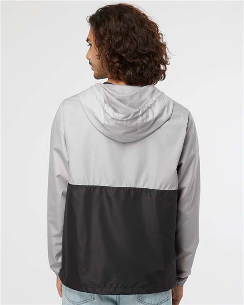 Unisex Lightweight Quarter-Zip Windbreaker Pullover Jacket
