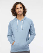 Unisex Icon Lightweight Loopback Terry Hooded Sweatshirt - SS1000