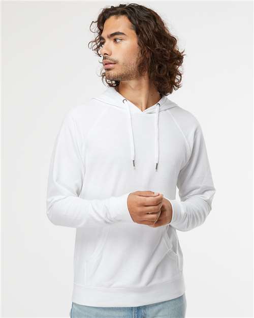Unisex Icon Lightweight Loopback Terry Hooded Sweatshirt - SS1000