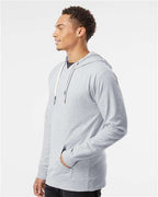 Unisex Icon Lightweight Loopback Terry Hooded Sweatshirt - SS1000