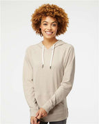 Unisex Icon Lightweight Loopback Terry Hooded Sweatshirt - SS1000
