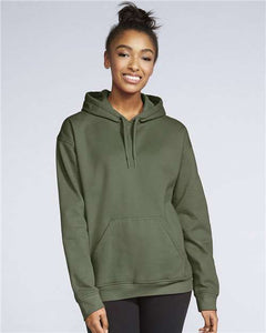 Unisex Softstyle® Midweight Hooded Sweatshirt - SF500 - Military Green
