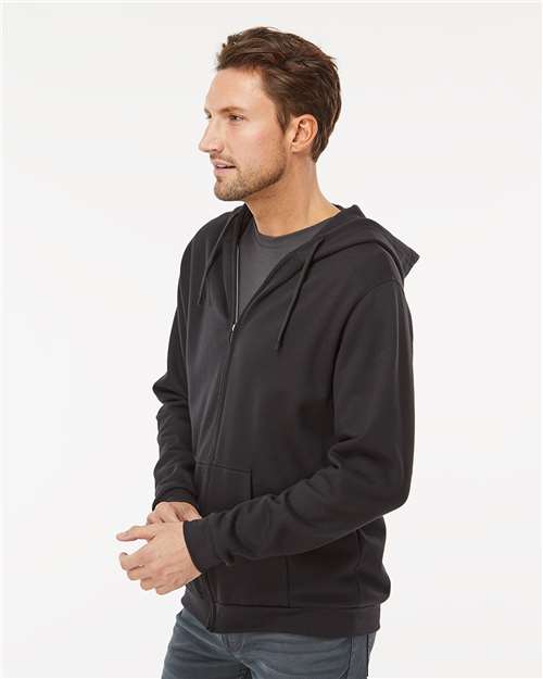 Unisex Zipper Fleece Hoodie - 3331