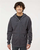 Unisex Zipper Fleece Hoodie - 3331M