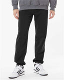 Pocketed Sweatpants with Elastic Cuffs - KF9012