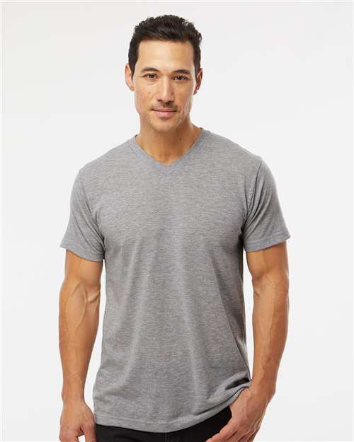 Deluxe Blend V-Neck T-Shirt - 3543