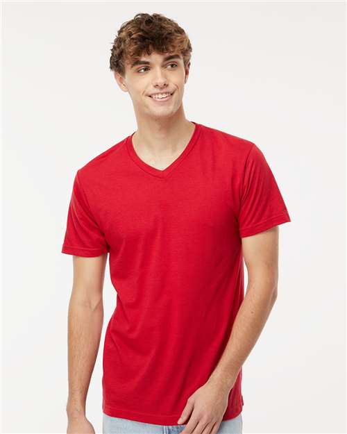 Deluxe Blend V-Neck T-Shirt - 3543