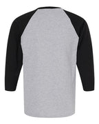 Raglan Three-Quarter Sleeve Baseball T-Shirt - 5540
