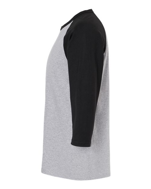 Raglan Three-Quarter Sleeve Baseball T-Shirt - 5540