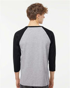 Raglan Three-Quarter Sleeve Baseball T-Shirt - 5540