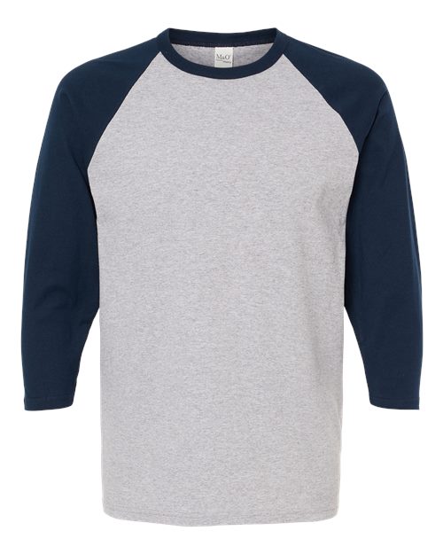 Raglan Three-Quarter Sleeve Baseball T-Shirt - 5540