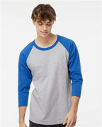 Raglan Three-Quarter Sleeve Baseball T-Shirt - 5540