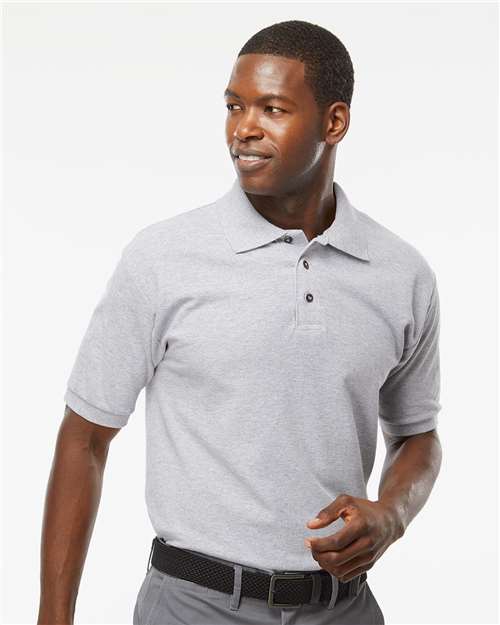 Ring-Spun Piqué Polo - 7002