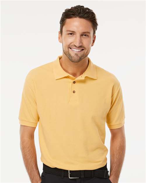 Ring-Spun Piqué Polo - 7002
