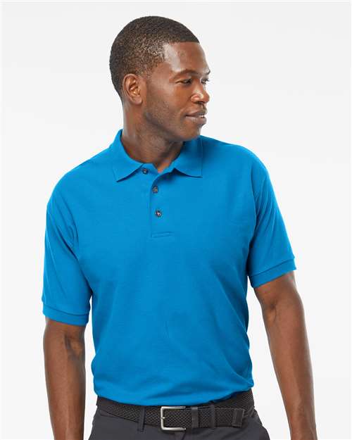 Ring-Spun Piqué Polo - 7002