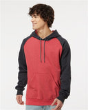 Fleece Raglan Hooded Sweatshirt - KF4042