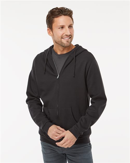 Unisex Zipper Fleece Hoodie - 3331