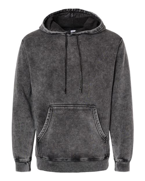 Unisex Midweight Mineral Wash Hooded Sweatshirt - PRM4500MW