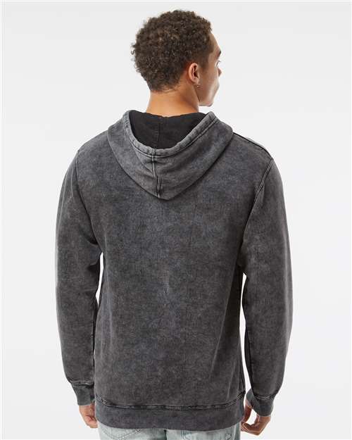 Unisex Midweight Mineral Wash Hooded Sweatshirt - PRM4500MW