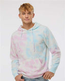 Midweight Tie-Dyed Hooded Sweatshirt - PRM4500TD