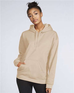 Unisex Softstyle® Midweight Hooded Sweatshirt - SF500 - Sand