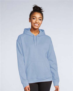 Unisex Softstyle® Midweight Hooded Sweatshirt - SF500 - Stone Blue
