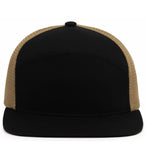 6-Panel Arch Trucker Snapback Cap - P787