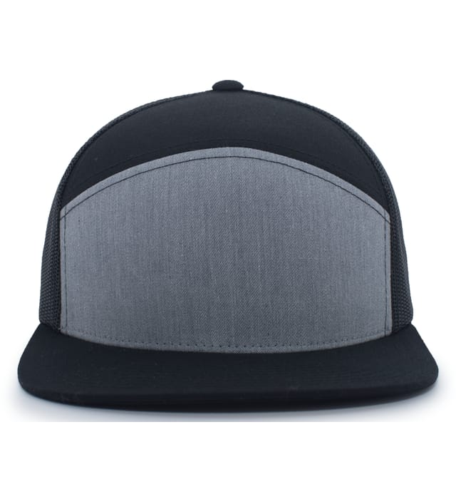 6-Panel Arch Trucker Snapback Cap - P787