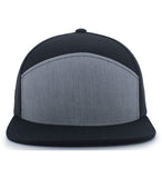 6-Panel Arch Trucker Snapback Cap - P787